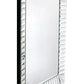 Contemporary Wave Wall Mirror By Homeroots | Mirrors | Modishstore - 3
