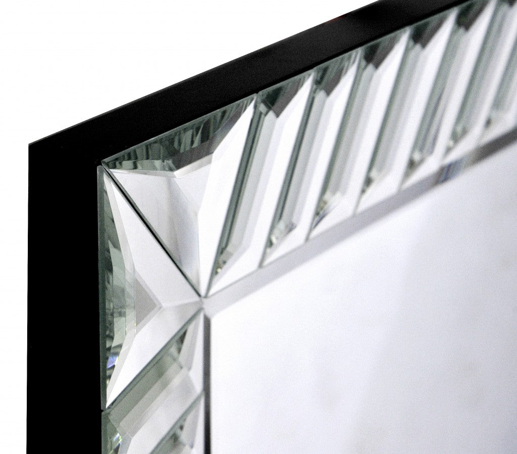 Contemporary Wave Wall Mirror By Homeroots | Mirrors | Modishstore - 5