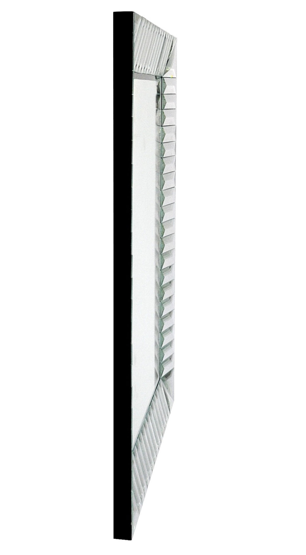 Contemporary Wave Wall Mirror By Homeroots | Mirrors | Modishstore - 7