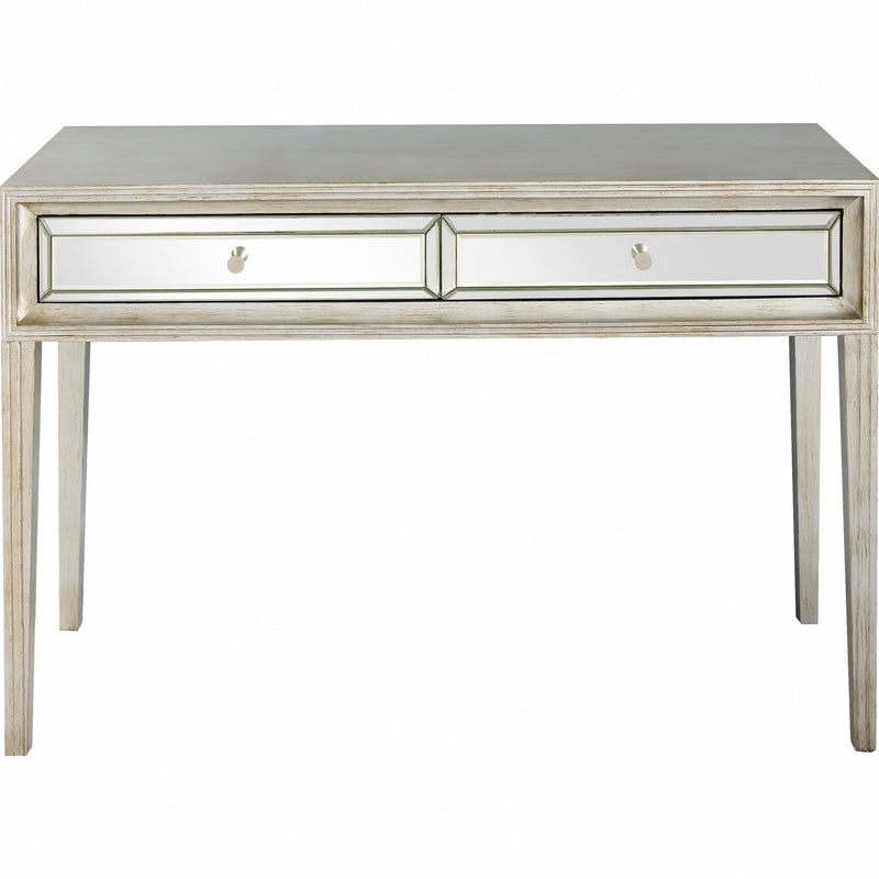 Antiqued Silver Finish Console Table By Homeroots | Console Tables | Modishstore