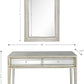 Antiqued Silver Finish Mirror and Console Table By Homeroots | Console Tables | Modishstore - 9