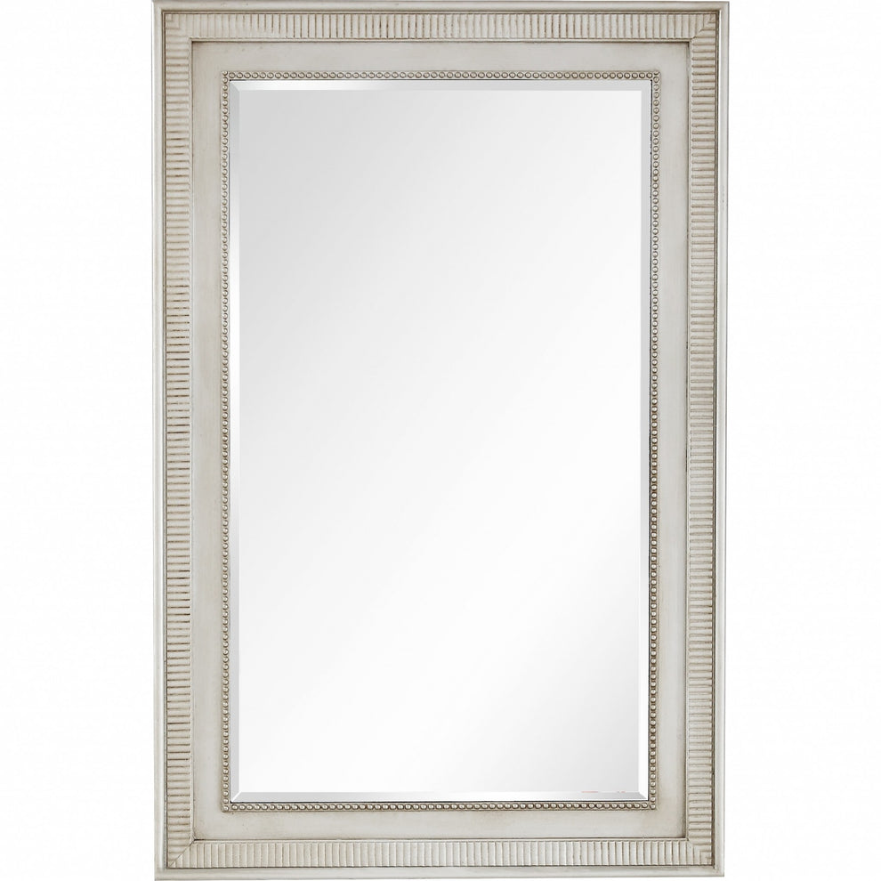Antiqued Silver Finish Mirror and Console Table By Homeroots | Console Tables | Modishstore - 5