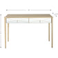 Champagne Finish Console Table By Homeroots | Console Tables | Modishstore - 2