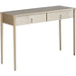 Champagne Finish Console Table By Homeroots | Console Tables | Modishstore - 3