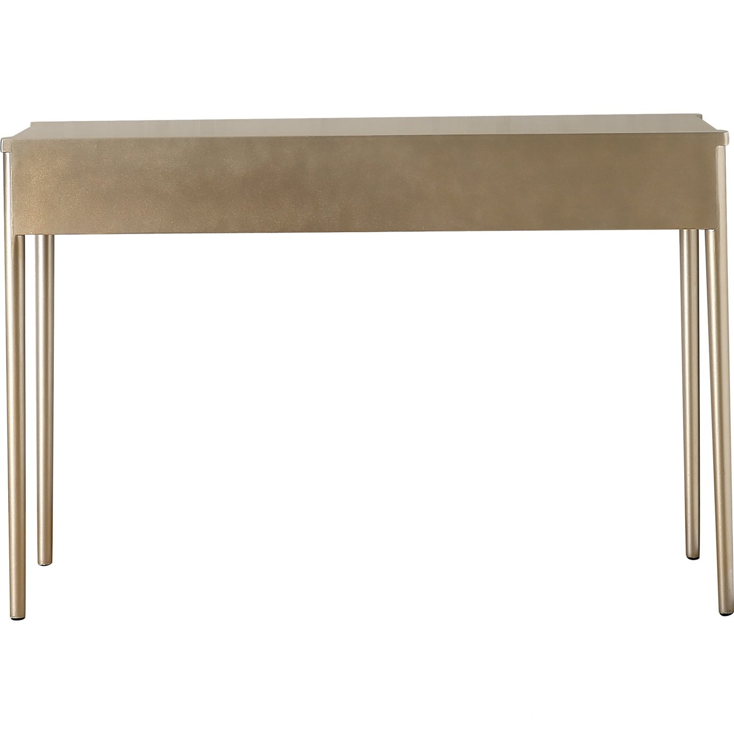 Champagne Finish Console Table By Homeroots | Console Tables | Modishstore - 5