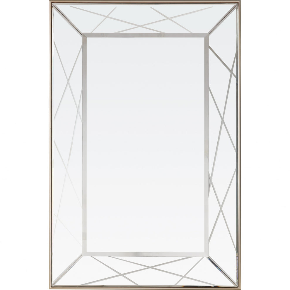 Champagne Finish Mirror and Console Table By Homeroots - 396817 | Console Tables | Modishstore - 6