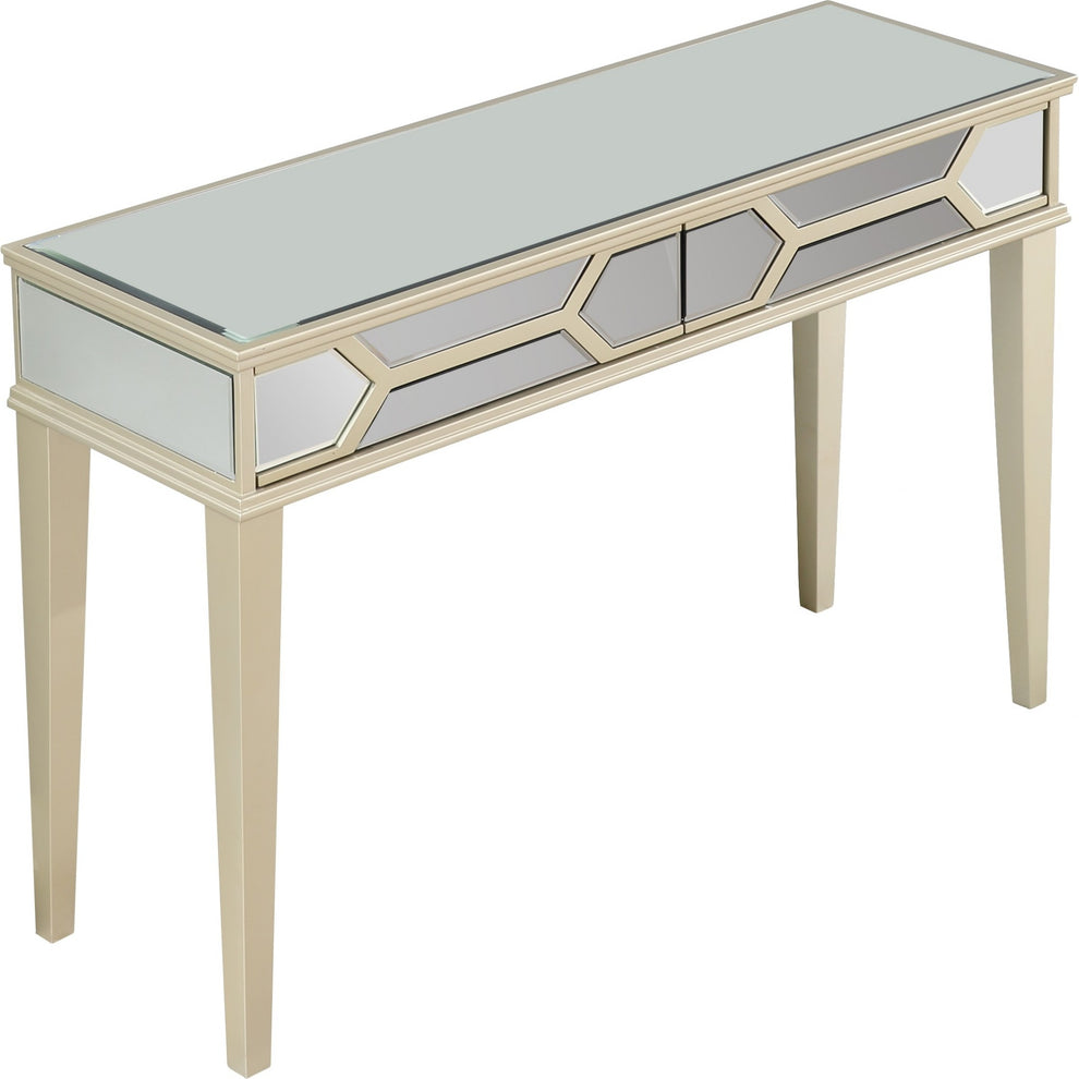 Antiqued Silver Console Table By Homeroots | Console Tables | Modishstore - 4