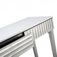 Antiqued Silver Finish Mirror Console Table By Homeroots | Console Tables | Modishstore - 8