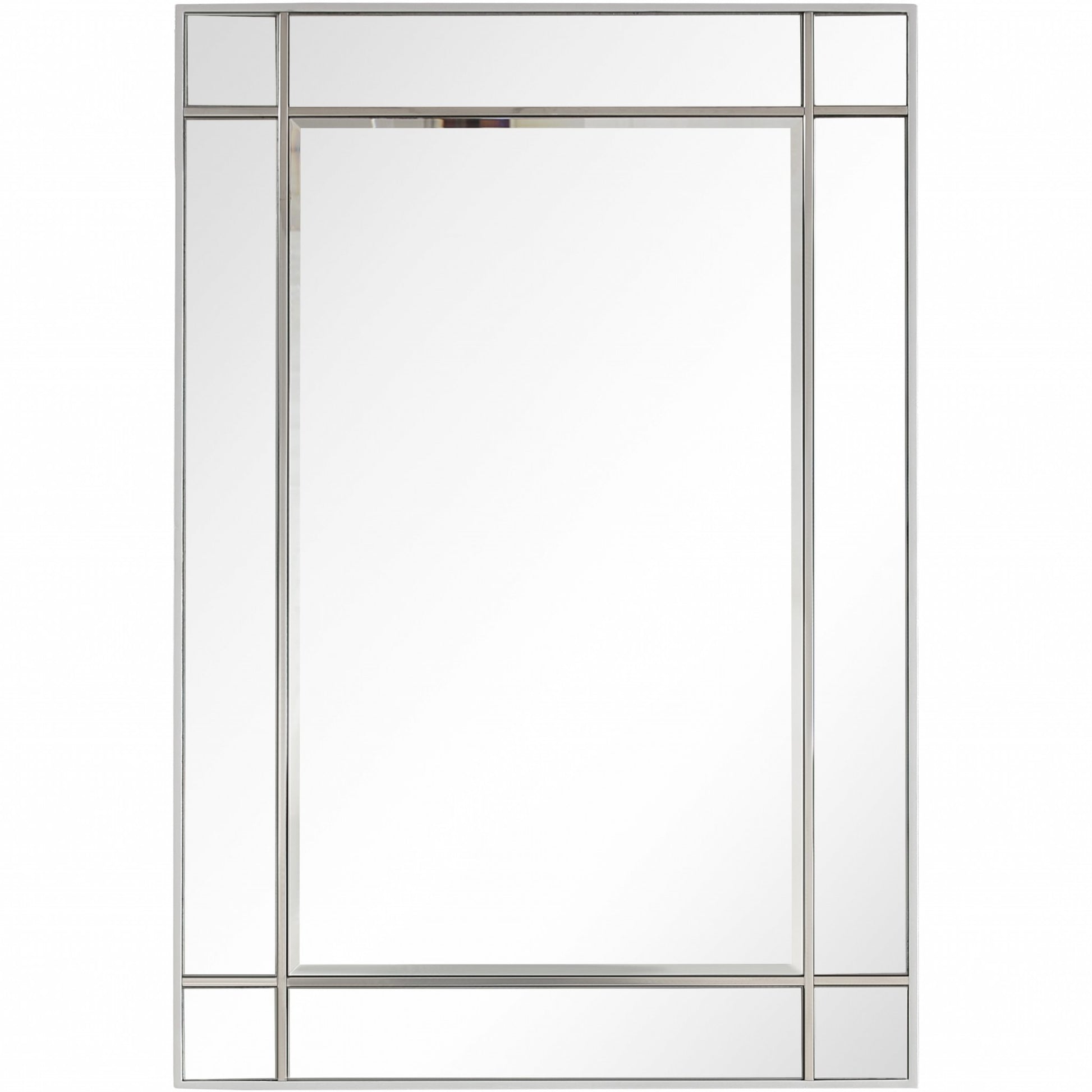 Stainless Steel Mirror and Console Table By Homeroots | Console Tables | Modishstore - 7