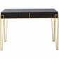 Black Mirrored Console Table By Homeroots | Console Tables | Modishstore