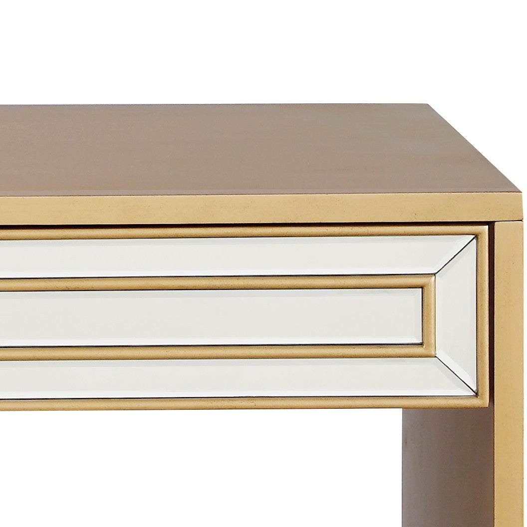 Antiqued Gold Finish Console Table By Homeroots - 396840 | Console Tables | Modishstore - 6