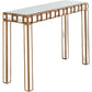 Square Reflective Mirror Console Table By Homeroots | Console Tables | Modishstore - 4