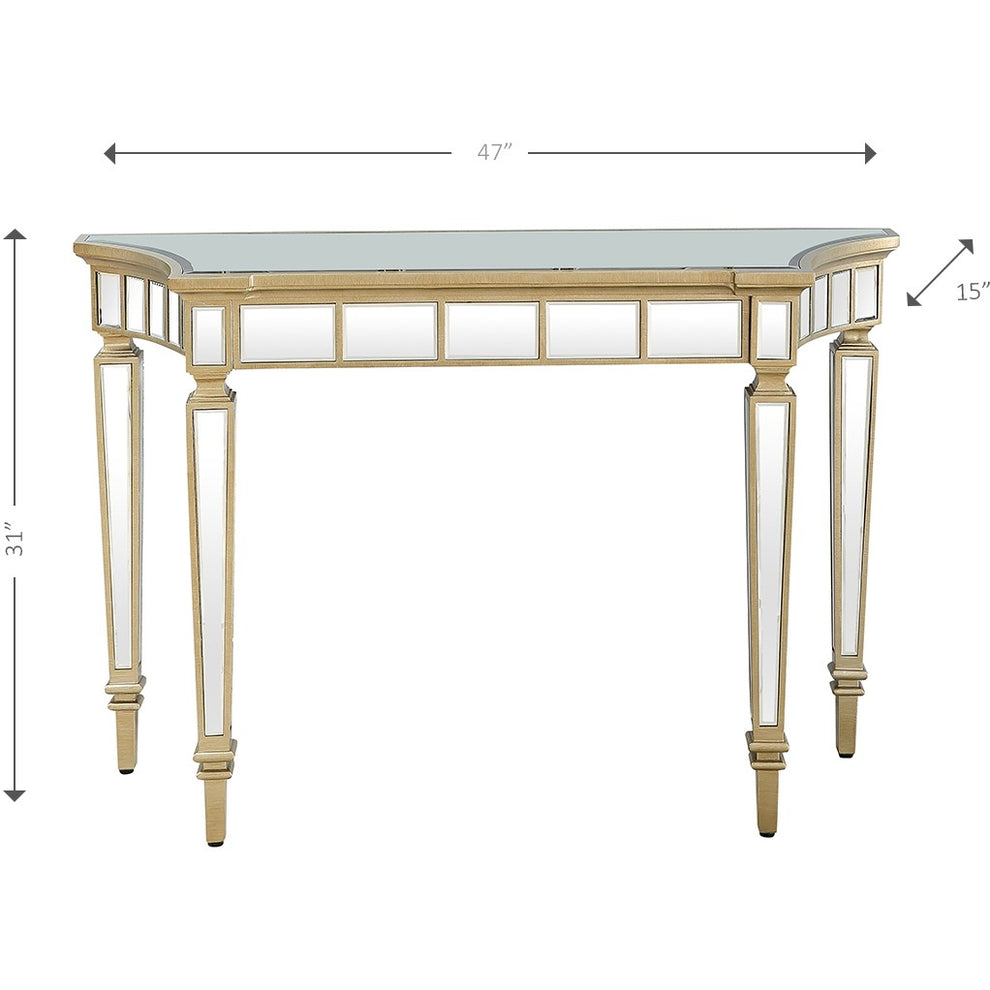 Beauty and the Beast Console Table By Homeroots - 396848 | Console Tables | Modishstore - 2