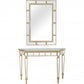 Svelte Mirror and Console Table By Homeroots | Console Tables | Modishstore - 4