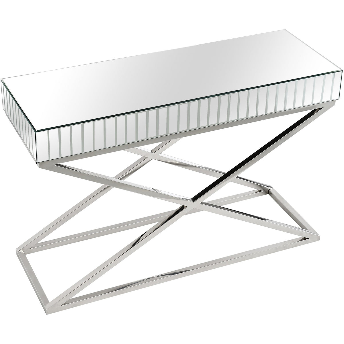 X Shaped Console Table By Homeroots | Console Tables | Modishstore - 3