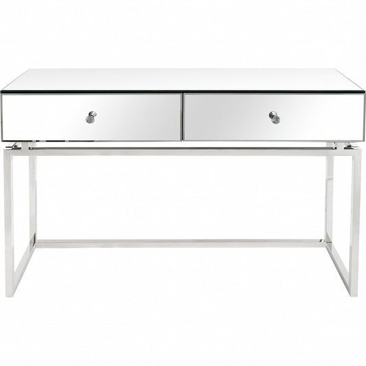 Silver Chic Console Table By Homeroots
