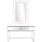 Silver Chic Mirror and Console Table By Homeroots | Console Tables | Modishstore