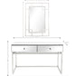 Silver Chic Mirror and Console Table By Homeroots | Console Tables | Modishstore - 4