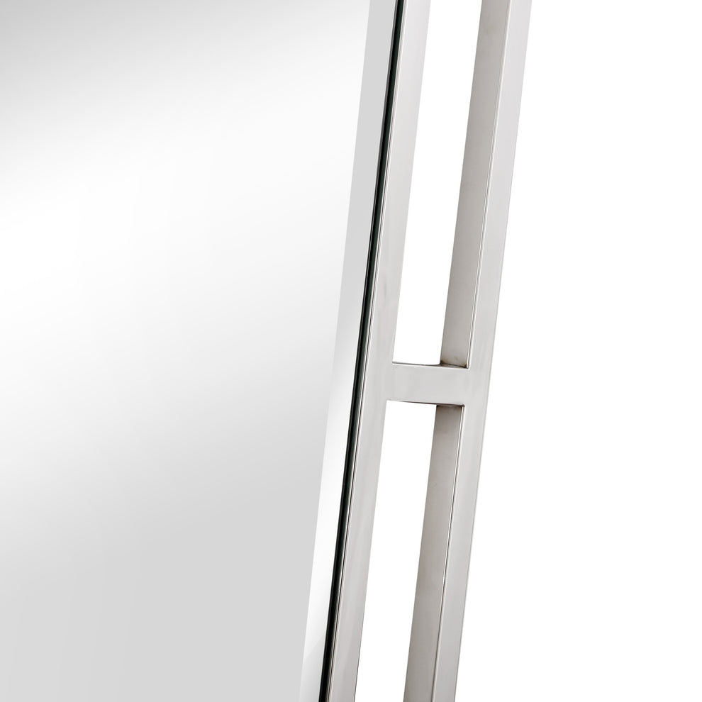 Silver Chic Mirror and Console Table By Homeroots | Console Tables | Modishstore - 2