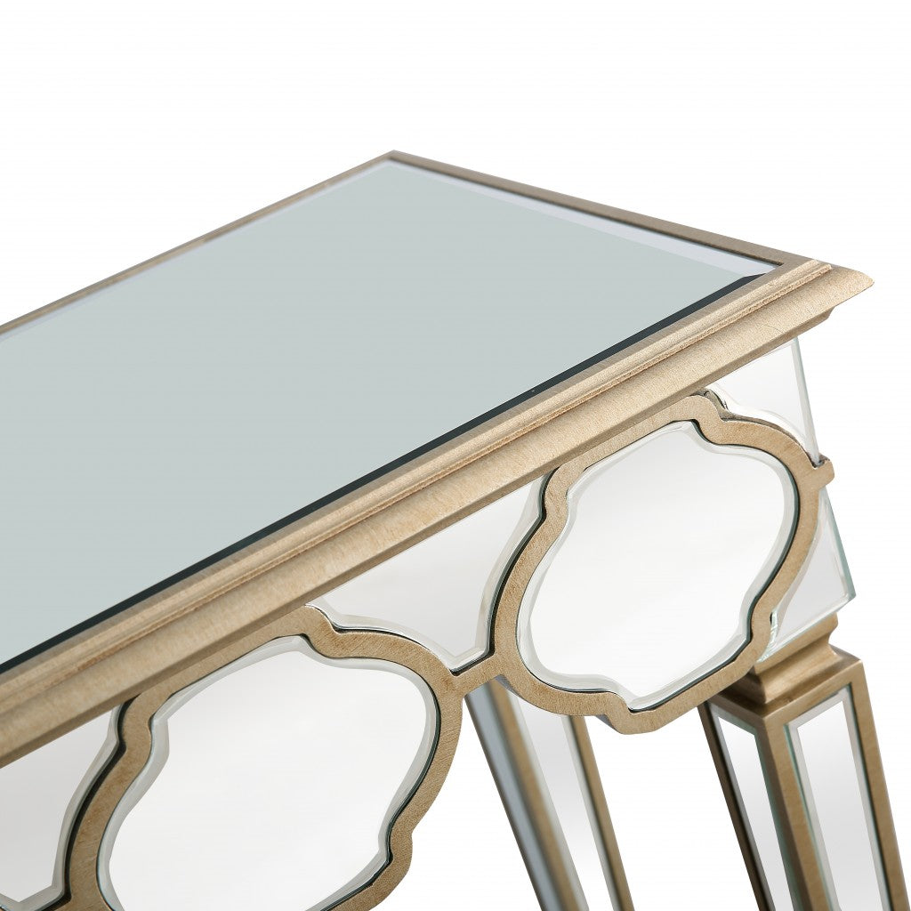 Scalloped Edge Console Table By Homeroots | Console Tables | Modishstore - 8