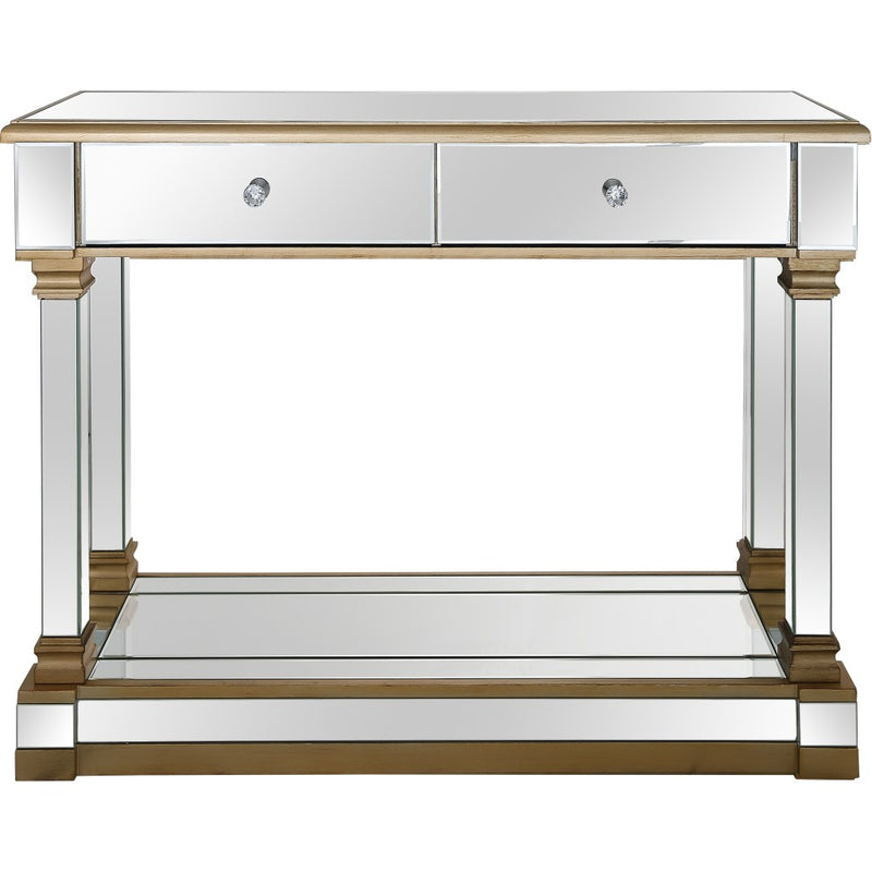 Gold Accent Console Table By Homeroots | Console Tables | Modishstore