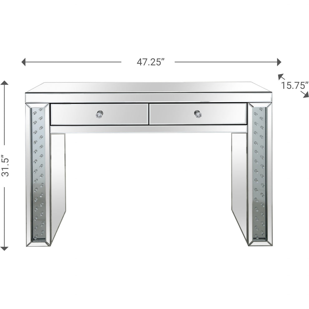 Encrusted Crystal Console Table By Homeroots | Console Tables | Modishstore - 4