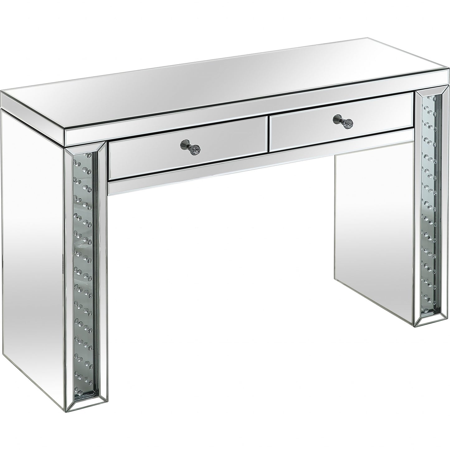 Encrusted Crystal Console Table By Homeroots