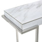 Marble Rectangular Console Table By Homeroots | Console Tables | Modishstore - 6