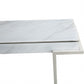 Marble Rectangular Console Table By Homeroots