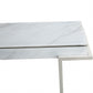 Marble Rectangular Console Table By Homeroots | Console Tables | Modishstore - 8