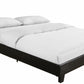 Black Platform King Bed By Homeroots - 397006 | Beds | Modishstore - 3