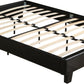 Black Platform King Bed By Homeroots - 397006 | Beds | Modishstore - 4