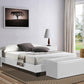 White Platform Queen Bed By Homeroots - 397007 | Beds | Modishstore - 6