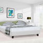 White Platform Queen Bed By Homeroots - 397007 | Beds | Modishstore - 7