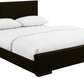 Brown Upholstered Full Platform Bed By Homeroots | Beds | Modishstore - 2
