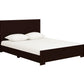 Espresso Wood Twin Platform Bed By Homeroots - 397091 | Beds | Modishstore - 2