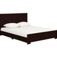 Espresso Wood King Platform Bed By Homeroots - 397094 | Beds | Modishstore - 3