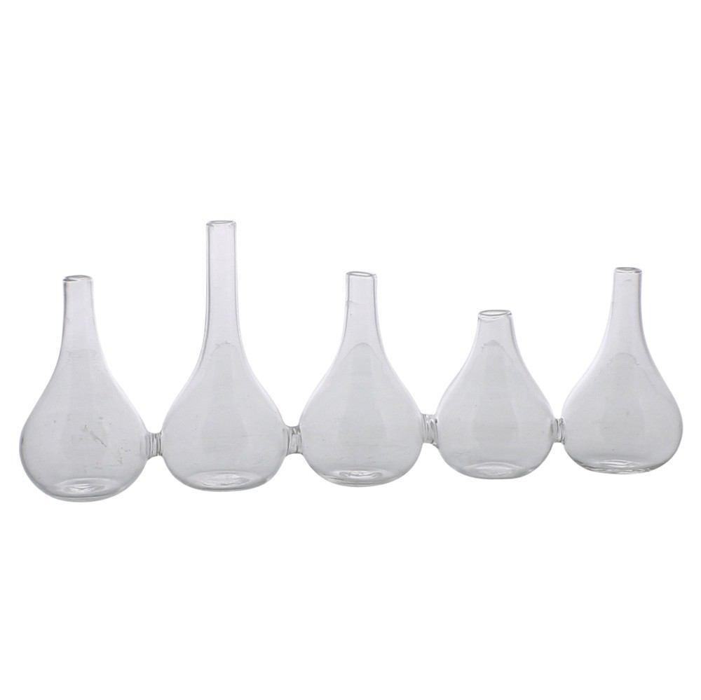 HomArt Quintet Glass Vase - Set of 4-2