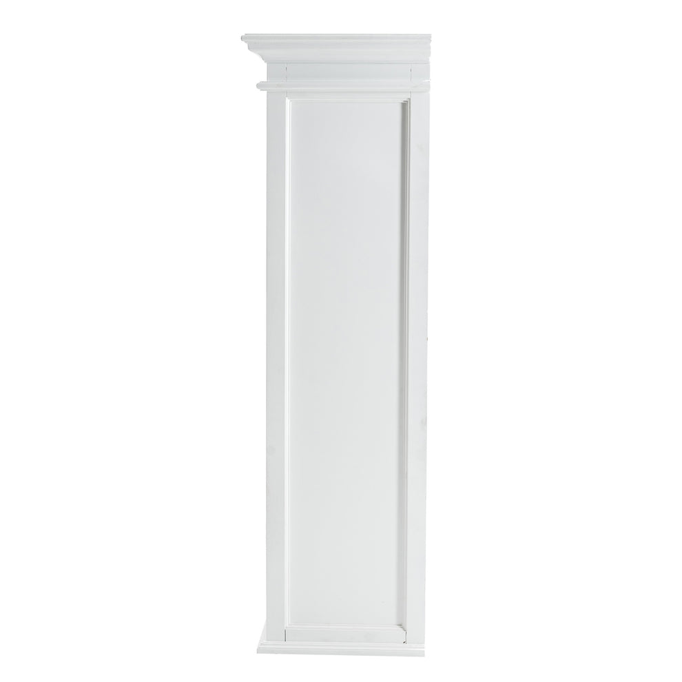 Classic White Buffet Hutch Unit with 2 Adjustable Shelves By Homeroots | Bookcases | Modishstore - 9