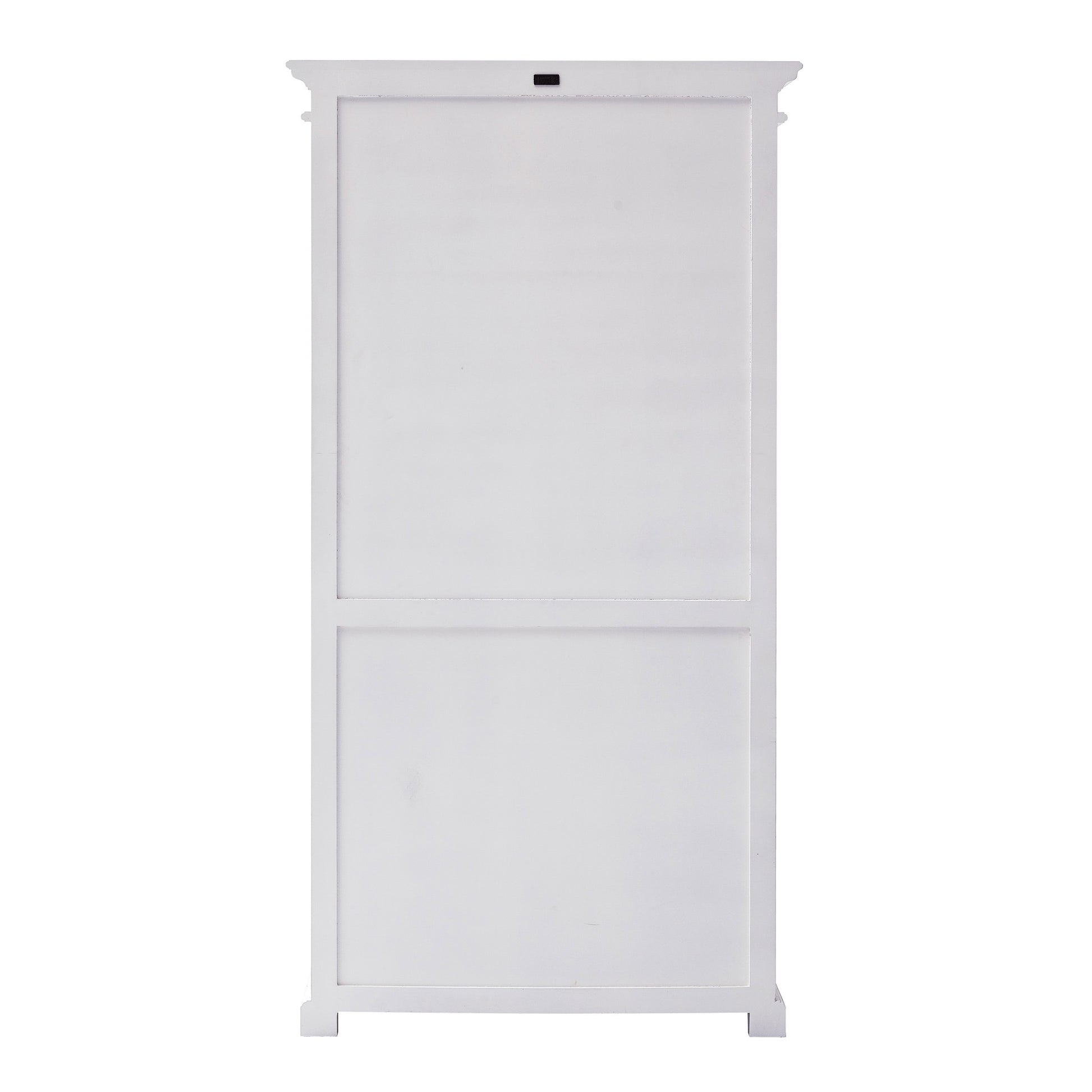 Classic White Bookcase By Homeroots | Bookcases | Modishstore - 6