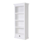 Classic White Bookcase With One Drawer By Homeroots | Bookcases | Modishstore - 2