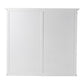 Classic White Double Bay Hutch Unit By Homeroots | Bookcases | Modishstore - 9