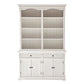 Classic White Hutch Cabinet By Homeroots | Bookcases | Modishstore