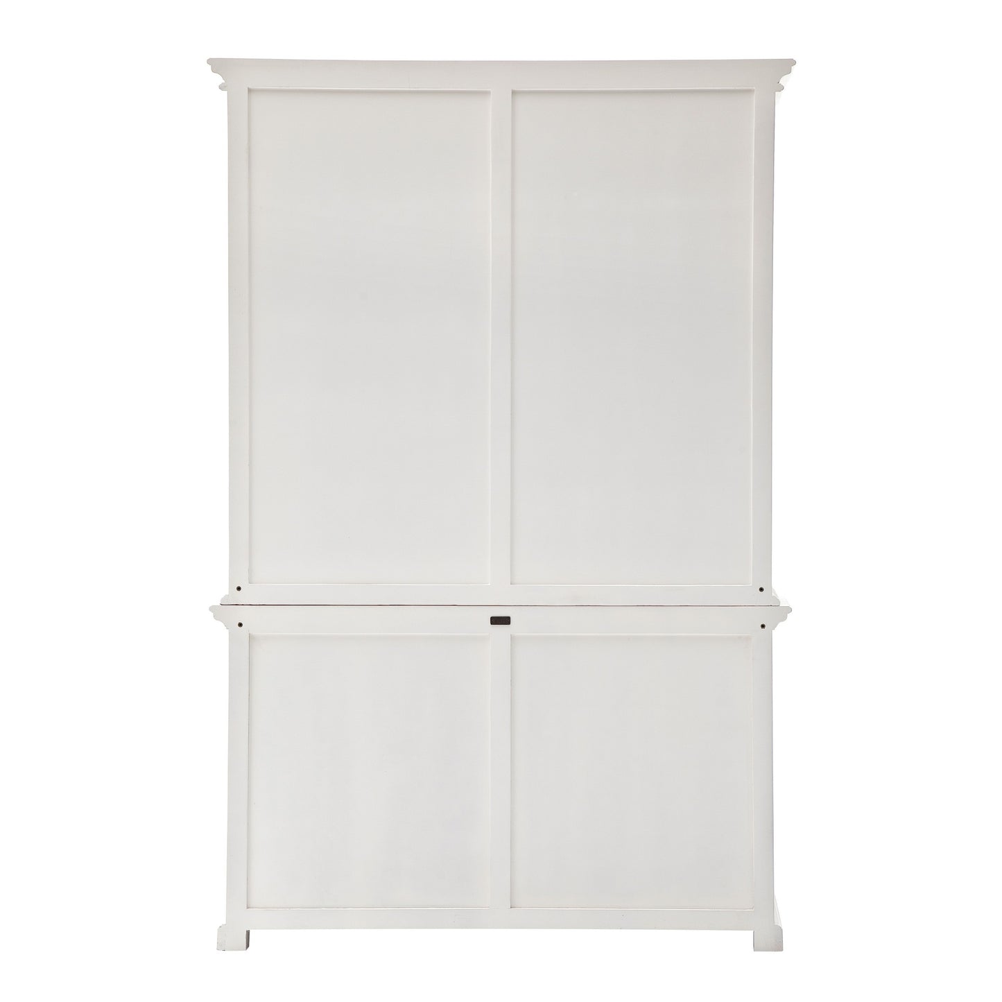 Classic White Hutch Cabinet By Homeroots | Bookcases | Modishstore - 5