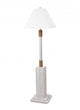 Creamy White and Nautical Rope Floor Lamp | Floor Lamps | Modishstore - 3