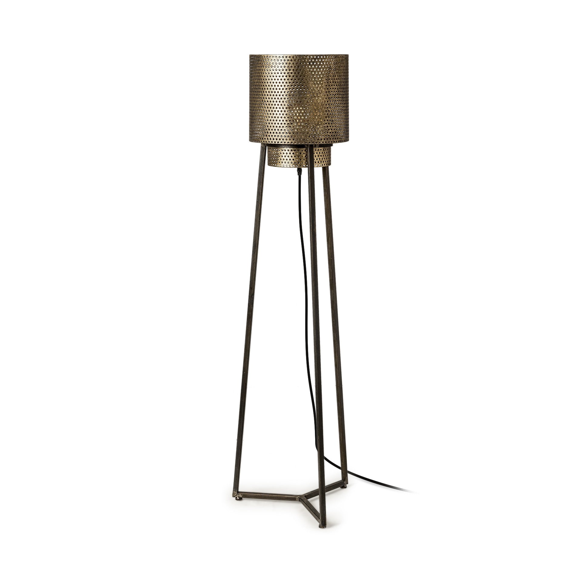 HomeRoots Tripod Floor Lamp - Thumbnail 2