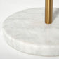 Marble Base Gold Floor Lamp By Homeroots | Floor Lamps | Modishstore - 8