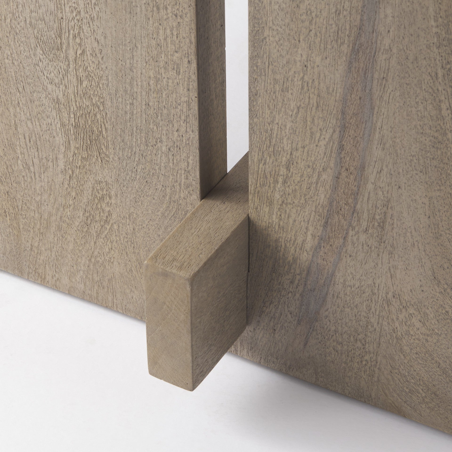 Light Brown Modern Rustic Wooden Dining Table By Homeroots | Dining Tables | Modishstore - 9