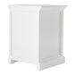 Classic White Nightstand With Shelves By Homeroots | Nightstands | Modishstore - 4