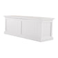 Classic White Paneled Storage Chest By Homeroots | Cabinets | Modishstore - 3